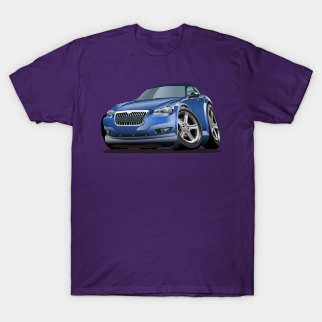 Cartoon car T-Shirt by Mechanik